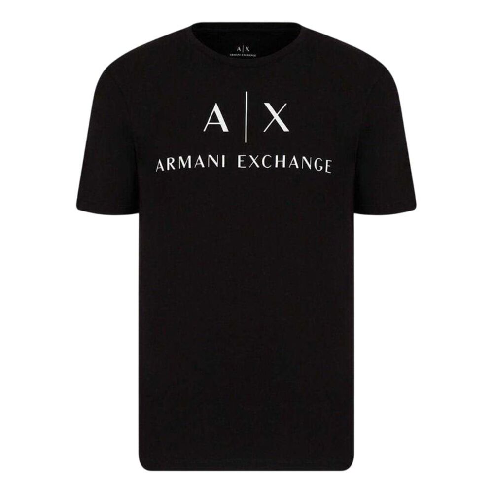 Armani Exchange Mens Logo T-Shirt / Black